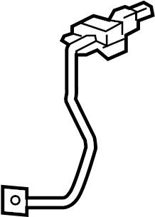 View 9A791518110 Cable. Ground. Strap. Battery. Negative.  Full-Sized Product Image