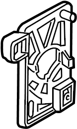 View 99163733100 Keyless Entry Antenna Bracket Full-Sized Product Image