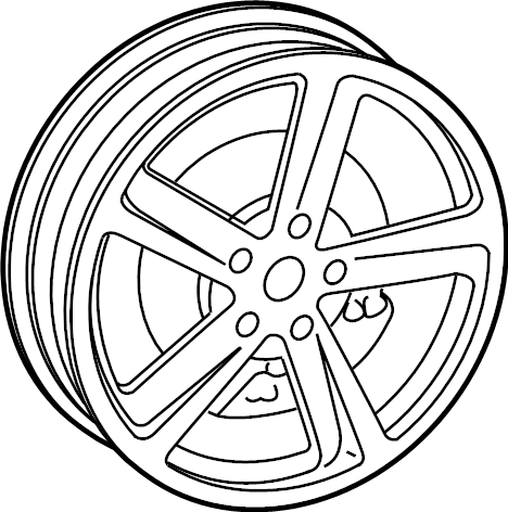 View 982601025KOB5 Wheel Full-Sized Product Image