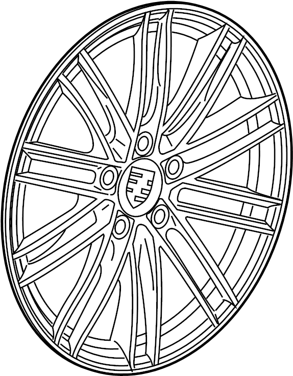 View 982601025FOC6 Wheel Full-Sized Product Image