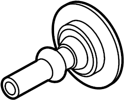 View 9P1407123 Stub Axle Full-Sized Product Image