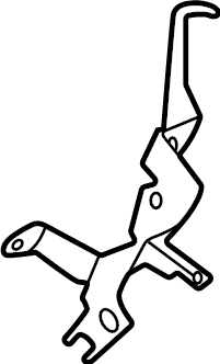 View 99135550280 Brake Hydraulic Line Bracket (Rear, Lower) Full-Sized Product Image