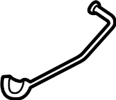 View 99135558280 Brake Hydraulic Line Full-Sized Product Image