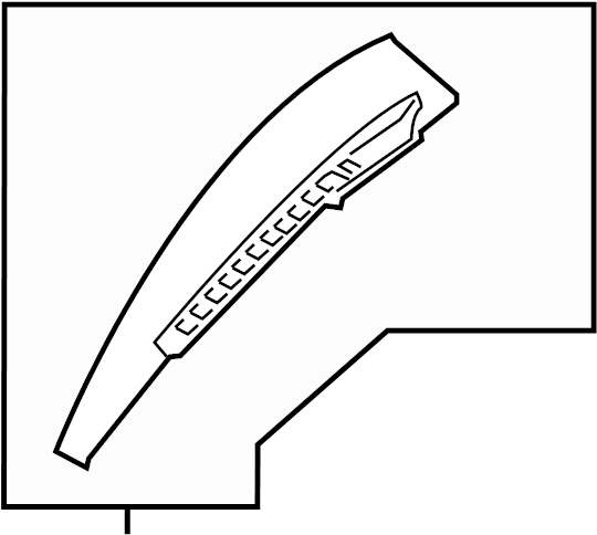 View 982858365C3T0 Dashboard Air Vent Trim Full-Sized Product Image