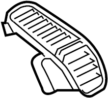View 982819702D3T0 Dashboard Air Vent Full-Sized Product Image