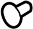 View 99970229940 Panel. Grommet. Console. (Lower) Full-Sized Product Image