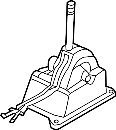 View 98142401020 Manual Transmission Shift Lever Full-Sized Product Image