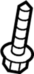 View N91185901 Air. Bag. Screw. Bolt. Panel. FASTENING. Instrument. Psngr mount.  Full-Sized Product Image