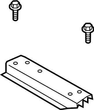 View 99150145300GRV Seat Track Reinforcement Full-Sized Product Image