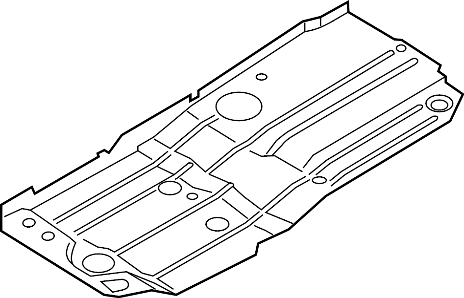 View 99150125203GRV Floor Pan (Front) Full-Sized Product Image