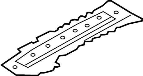 View 99150112600GRV Rail. (Front, Rear, Lower) Full-Sized Product Image