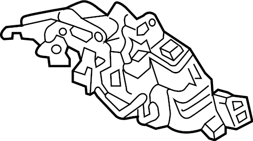 View 982858318 Door Mirror Drive Motor Bracket Full-Sized Product Image