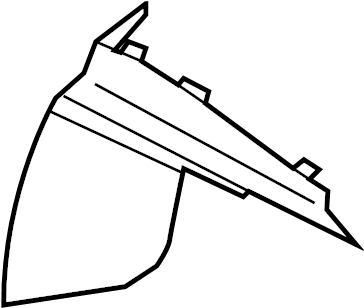 View 991555721026W0 Door Trim Molding (Front, Lower) Full-Sized Product Image