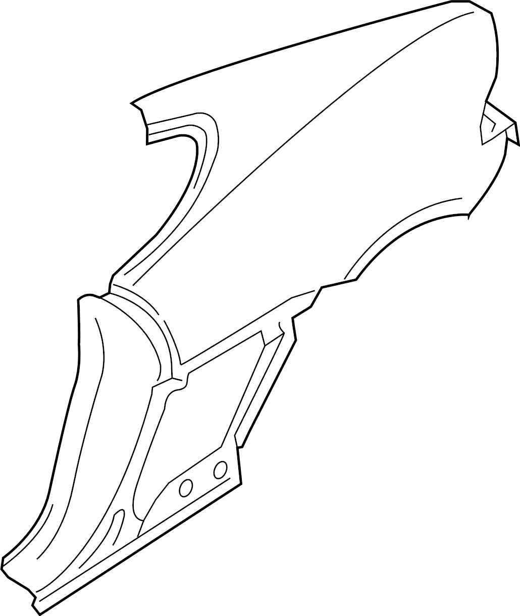 View 982809086CYGRV Quarter Panel (Upper) Full-Sized Product Image
