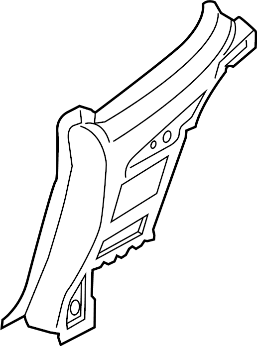 View 98150243101GRV Pillar. REINFORCED. (Front, Rear, Lower) Full-Sized Product Image