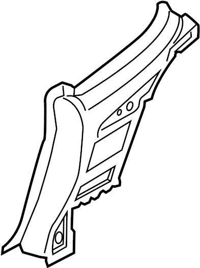 View 98150298301GRV Panel. (Front, Rear, Upper) Full-Sized Product Image