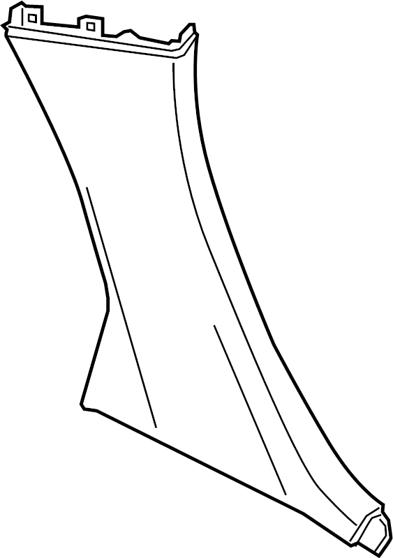 View 98155521502OP1 Trim. Quarter. Panel. (Rear, Upper, Lower) Full-Sized Product Image