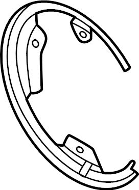 View 98135252280 Bearing retainer. Fixing plate.  Full-Sized Product Image