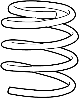View 982511115A504 Coil Spring Full-Sized Product Image