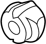 View 99633379227 Suspension Stabilizer Bar Bushing (Upper) Full-Sized Product Image