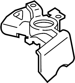 View 98155137703 Bracket. Trim. Support. (Upper) Full-Sized Product Image