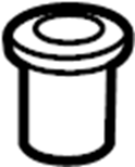 View 99950019601 Inner structure nut. (Rear) Full-Sized Product Image