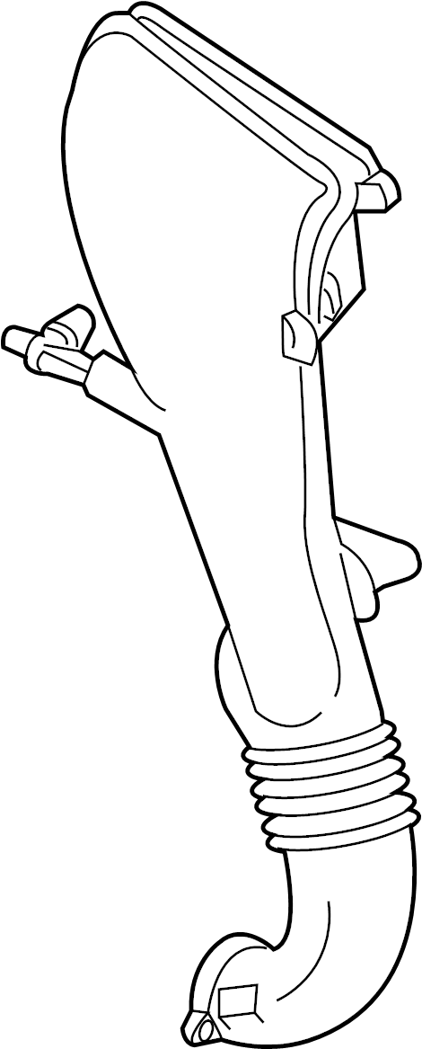 View 982129531A Engine Air Intake Hose (Front, Rear) Full-Sized Product Image