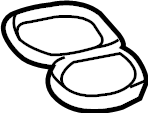 View 0PB115475 Engine Oil Filter Adapter Seal. Engine Oil Filter Housing Gasket. Oil Filter hsng Gasket. Seal Ring.  Full-Sized Product Image