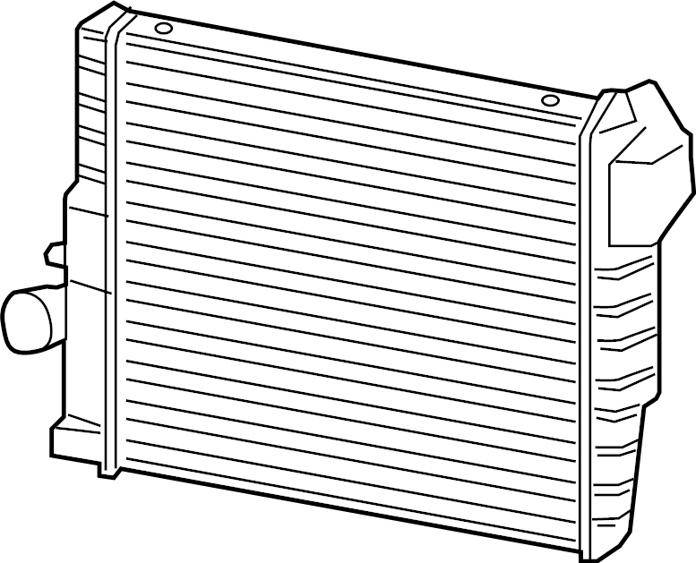 View 9P1121252 Radiator Full-Sized Product Image
