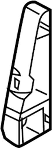 View 9P1121483 Radiator Mount Bracket (Lower) Full-Sized Product Image