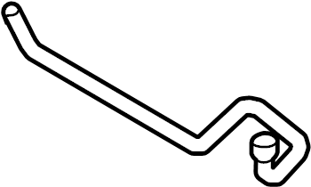 View 99110671102 Engine Coolant Pipe (Front) Full-Sized Product Image