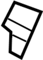 View 9P1121724 Support. Bracket. Shroud. Air. (Upper) Full-Sized Product Image