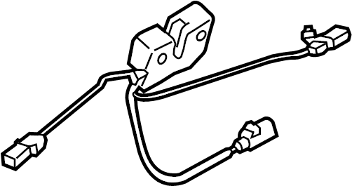 View 98151205304 Deck Lid Latch Full-Sized Product Image