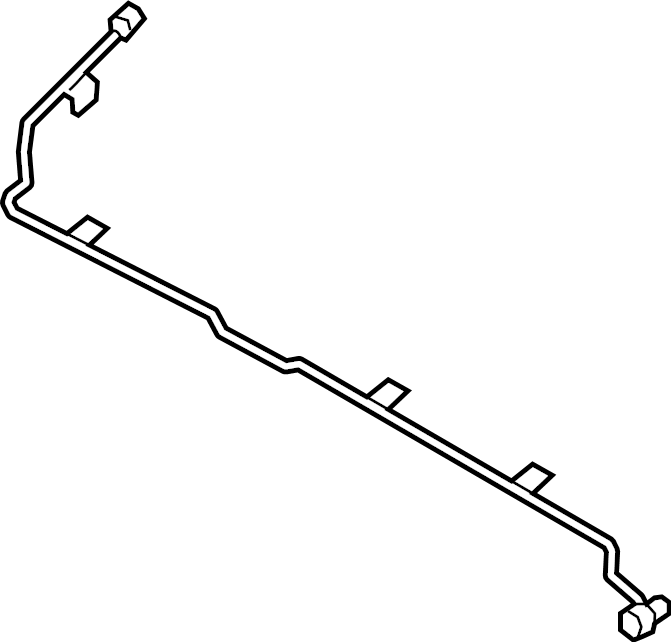View PAB12108125 Engine Coolant Pipe Full-Sized Product Image