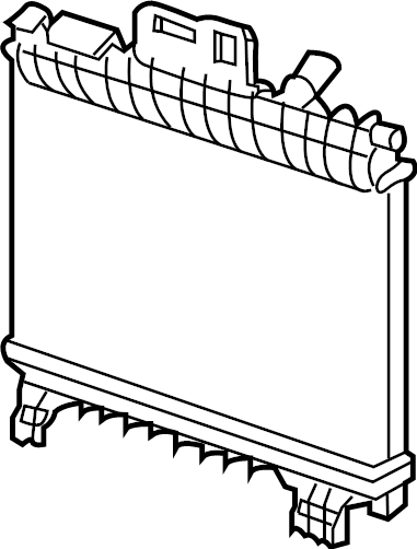View 95812121801 Radiator Full-Sized Product Image