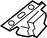 View 9Y0823301E Hood Hinge (Upper) Full-Sized Product Image