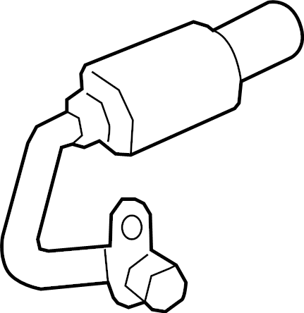 View 9A714592001 Turbocharger Coolant Line Full-Sized Product Image