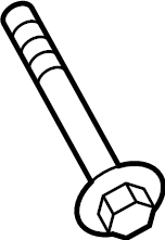 View PAF91237901 Suspension Crossmember Bolt (Front, Rear) Full-Sized Product Image