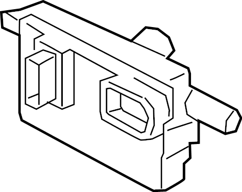 View 95890721700 Lane Departure System Camera (Front) Full-Sized Product Image