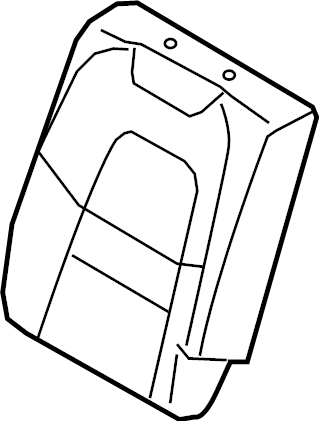 View 9Y0885805ALOT5 Seat Back Cushion Cover Full-Sized Product Image