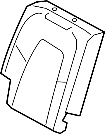 View 9Y0885776J Seat Back Cushion Full-Sized Product Image