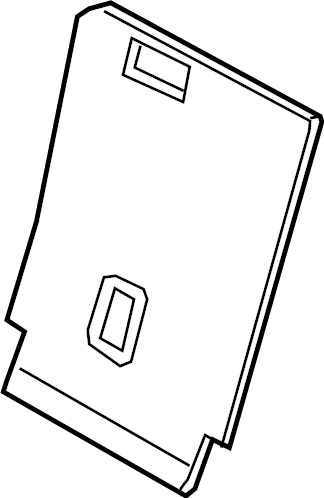 View 9Y0885754OU6 Seat Back Panel (Rear, Upper) Full-Sized Product Image
