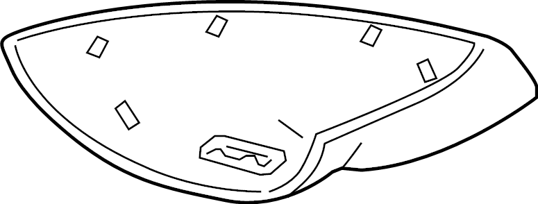 View 9Y1857538AOK1 Door Mirror Housing (Lower) Full-Sized Product Image