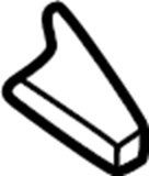 View 9Y0867198OT5 Interior Door Pull Handle Cap Full-Sized Product Image