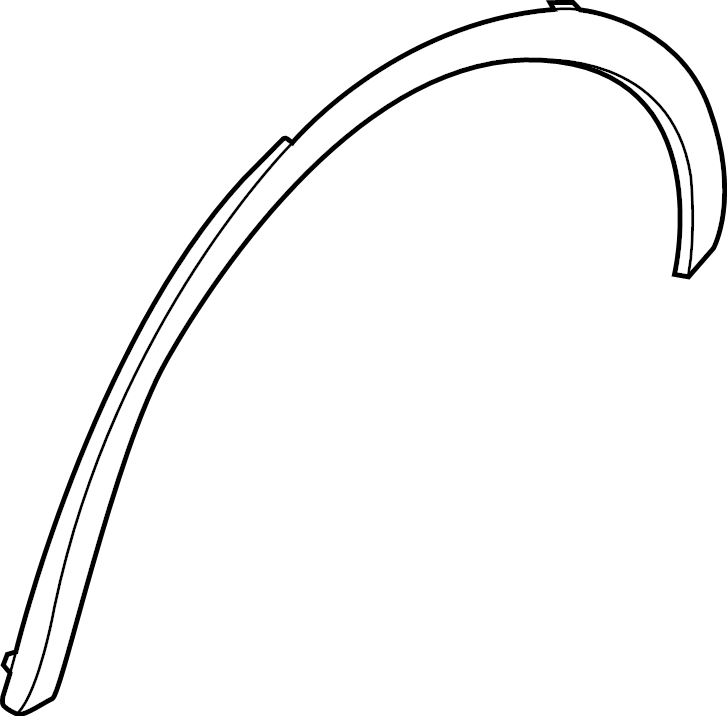 View 9Y0854731OK1 Wheel Arch Molding Full-Sized Product Image