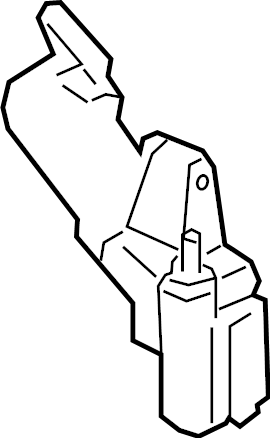 View 9A790761600 Parking Brake Actuator Full-Sized Product Image