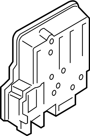View 971907156R Active Suspension Control Module Full-Sized Product Image