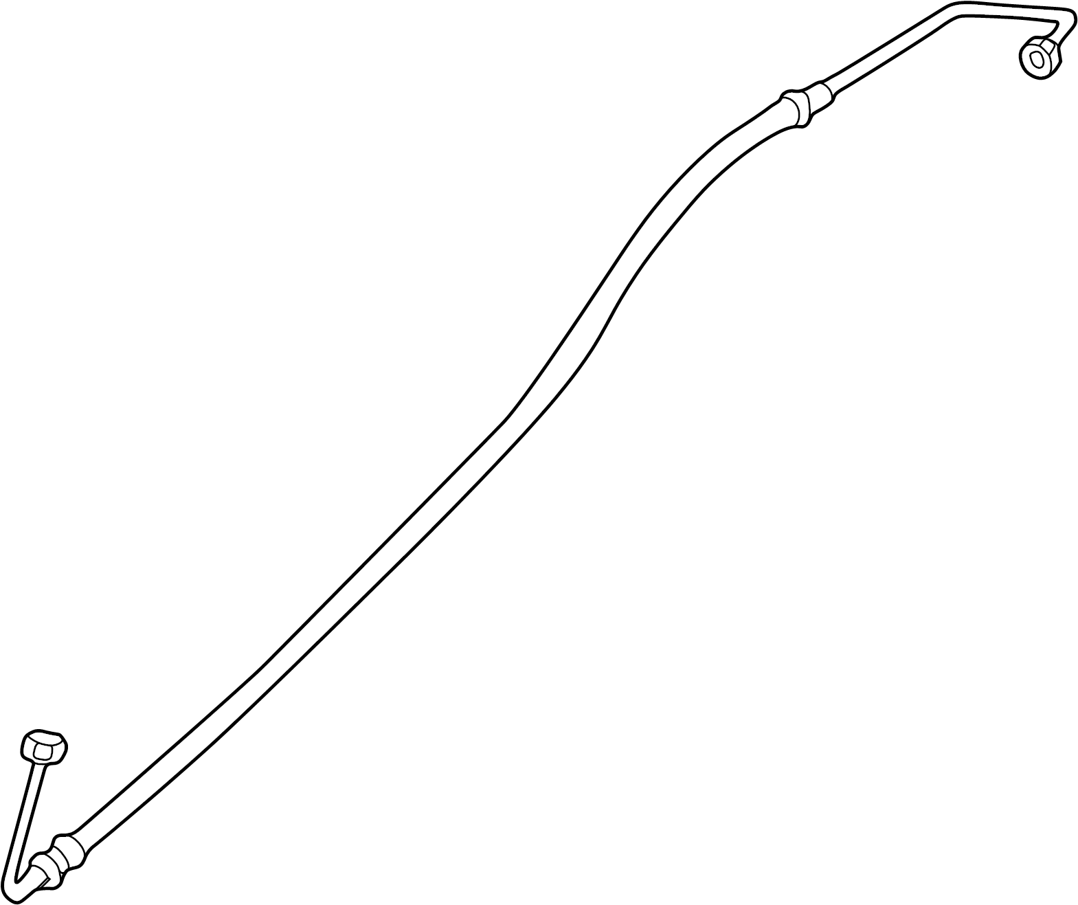 View ESR2697 Engine Oil Cooler Line Full-Sized Product Image