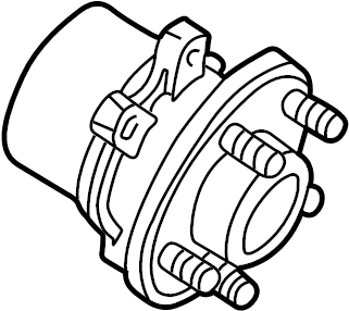 View FTC3226 Wheel Bearing and Hub Assembly (Front) Full-Sized Product Image