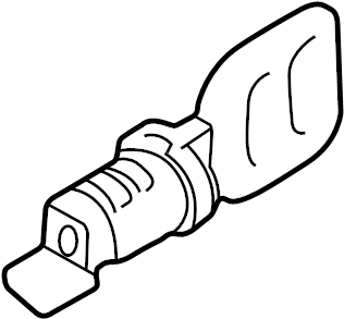View MXC4600H Glove Box Lock Kit Full-Sized Product Image